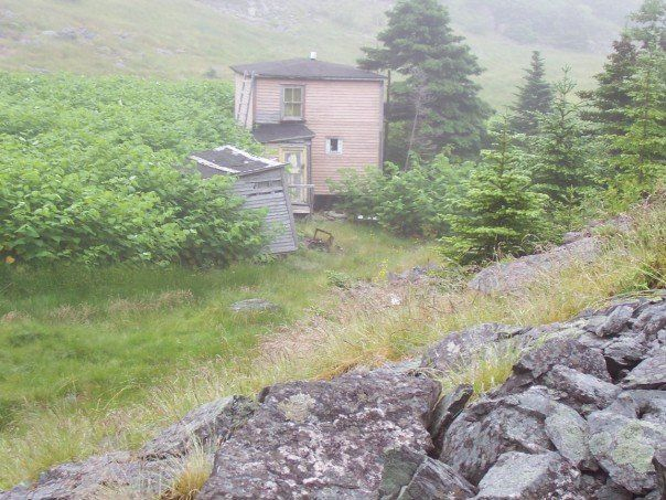 15 Herb Leonard's house 2006. This house was owned by Tom Leonard who resettled to Placentia. There was once a large room on the front of the house which used to be a general store which has since been removed. Credit: Kathy Paul